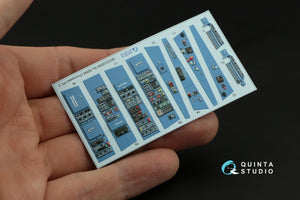 Quinta Studio QDS-32095 Su-30SM 3D-Printed &amp;amp; coloured Interior on decal paper (conversion for Trumpeter Su-30MKK) (Small version) 1/32 – zdjęcie 6