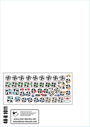 Star Decals 48-B1011 Finland WW2 # 3. PzKpfw IV Ausf J, BA-10M and BA-20M 1/48 – zdjęcie 2