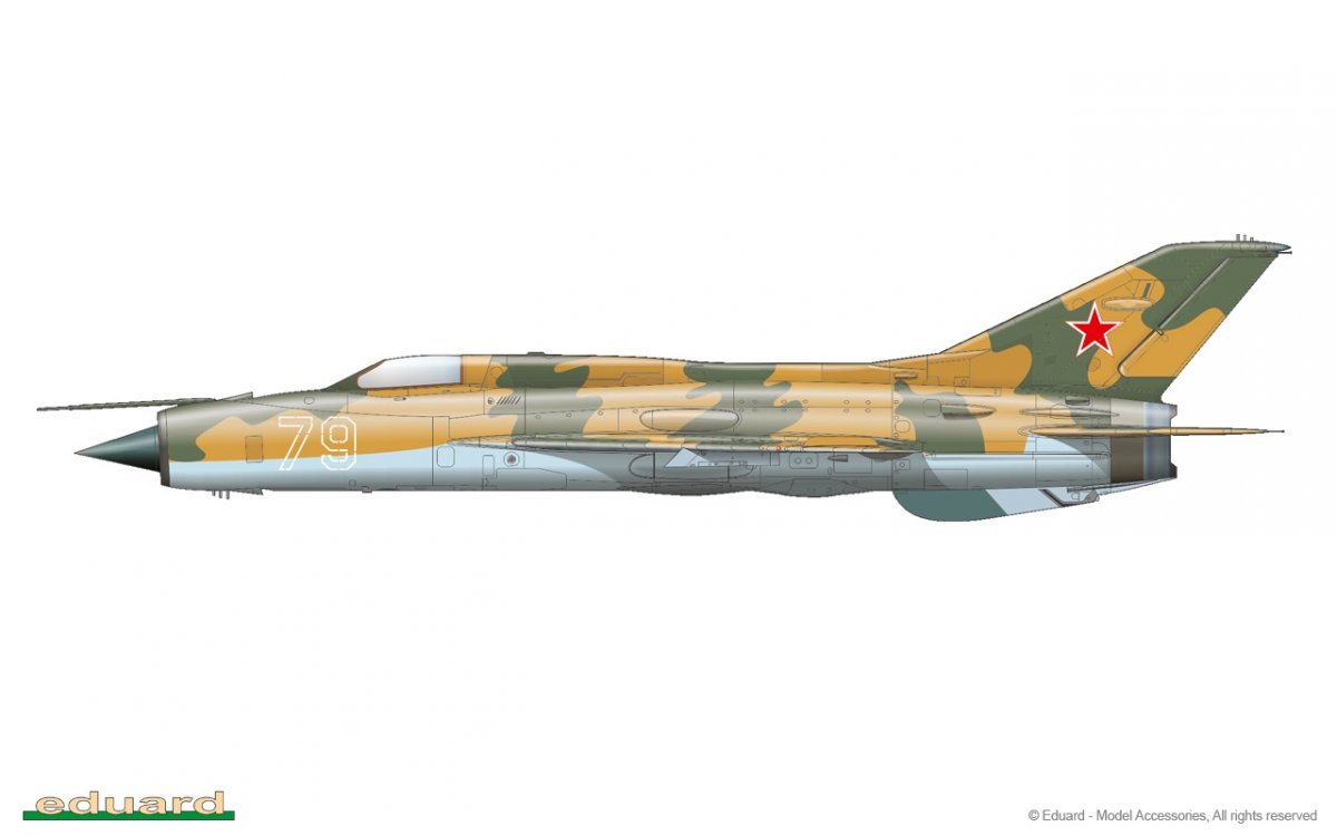 Eduard 8236 MiG-21PF 1/48 – zdjęcie 15
