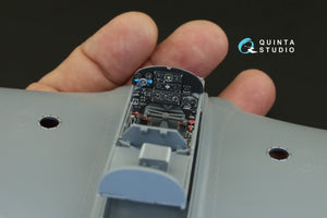 Quinta Studio QD32007 Yak-3 3D-Printed &amp;amp; colored Interior on decal paper (for Special Hobby kit) 1/32 – image 7