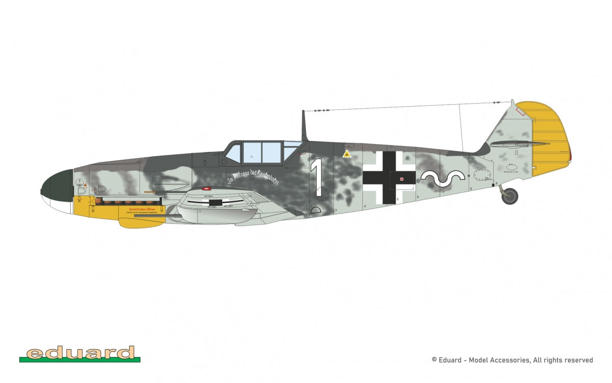 Eduard 84203 Bf 109G-4 - The Weekend Edition 1/48 – zdjęcie 6