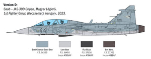Italeri 2664 JAS-39D GRIPEN TWIN SEATER 1/48 – zdjęcie 4
