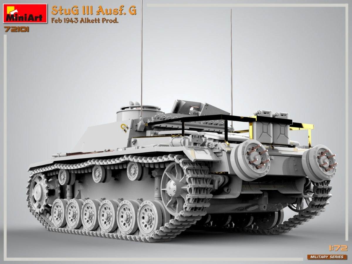 MiniArt 72101 StuG III Ausf. G Feb 1943 Prod. 1/72 – zdjęcie 12