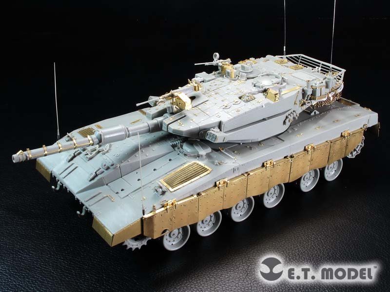 ET Model E35-206 Israeli Merkava Mk.3 BAZ Tank Side Skirts (For MENG TS-005) (1/35) – image 3