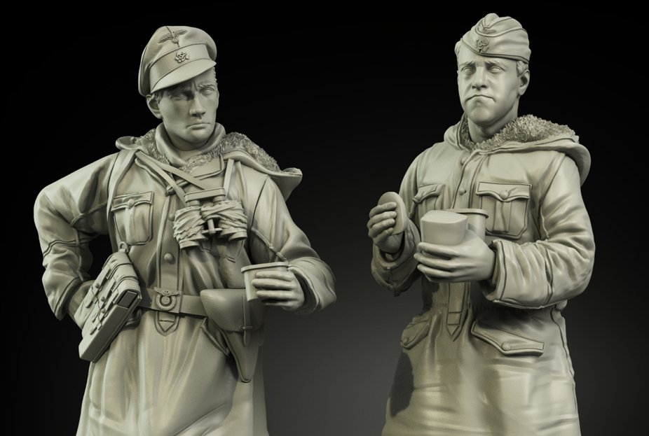 Panzer Art FI35-068 Waffen-SS Anorakanzug at rest set 1/35 – image 2