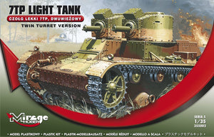 Mirage Hobby 355002 7TP Twin-Turret Light Tank 1/35