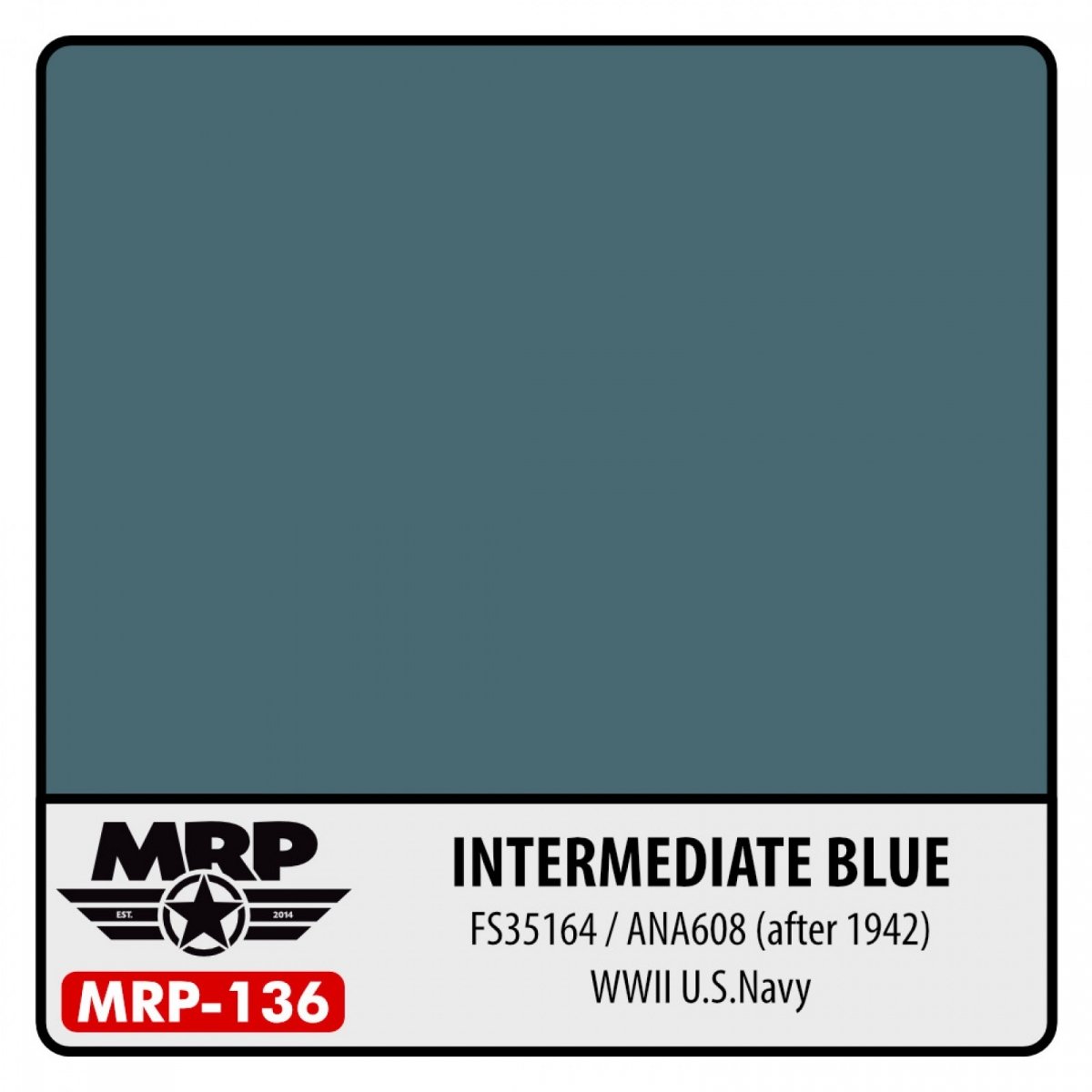 Peinture MR. Paint MRP-136 Bleu intermédiaire ANA 608 30 ml