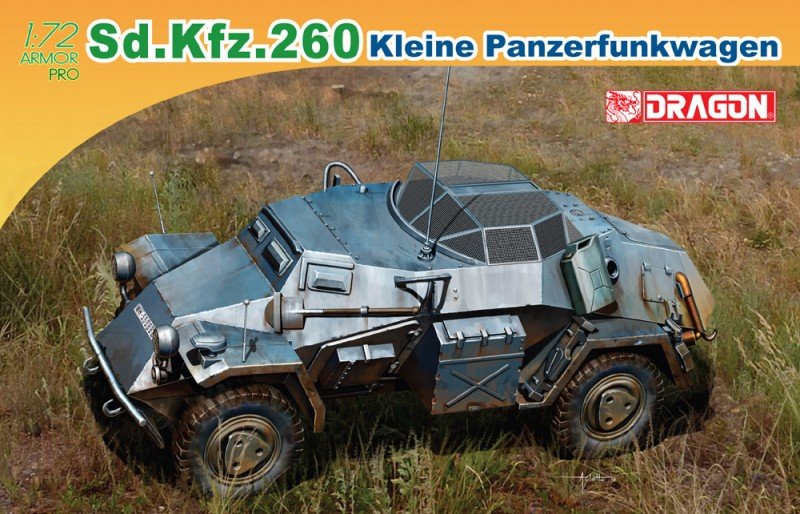 Dragon 7446 Sd.Kfz.260 Kleine Panzerfunkwagen 1/72