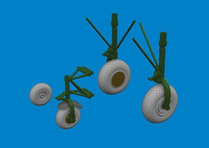 Eduard 6481113 B-24D wheels HOBBY BOSS 1/48 – zdjęcie 2
