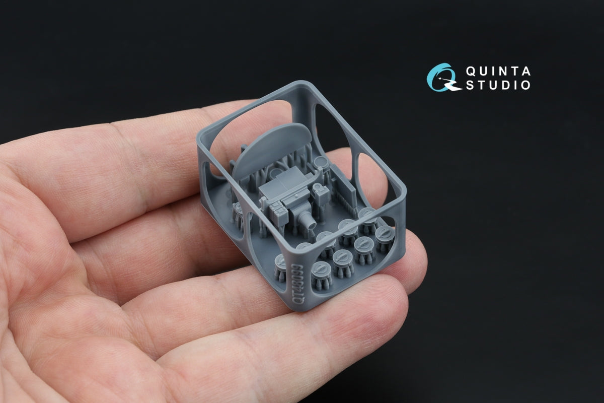 Quinta Studio QD+48574 Fairey Battle Mk.I 3D-Printed &amp;amp; colored Interior on decal paper (Trumpeter) (with 3D-printed resin parts) 1/48 – image 6