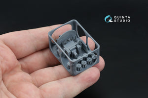 Quinta Studio QD+48574 Fairey Battle Mk.I 3D-Printed &amp;amp; colored Interior on decal paper (Trumpeter) (with 3D-printed resin parts) 1/48 – image 6