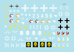 Star Decals 35-999 STURM 1. StuG III Ausf A, C and D 1/35 – zdjęcie 3