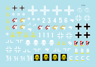 Star Decals 35-999 STURM 1. StuG III Ausf A, C and D 1/35 – zdjęcie 3