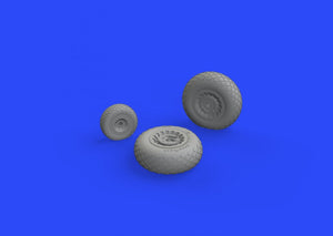 Eduard 672206 B-25 wheels HASEGAWA 1/72 – zdjęcie 2