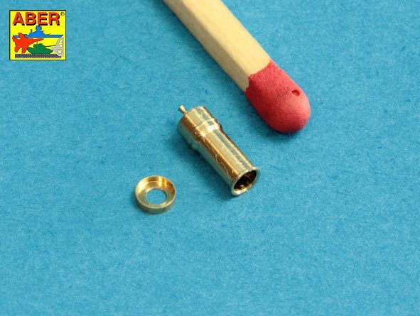 Aber 35A128 Soviet smoke Discharges system for BMP-1 902V “Tucha” with rack 1/35 – image 6