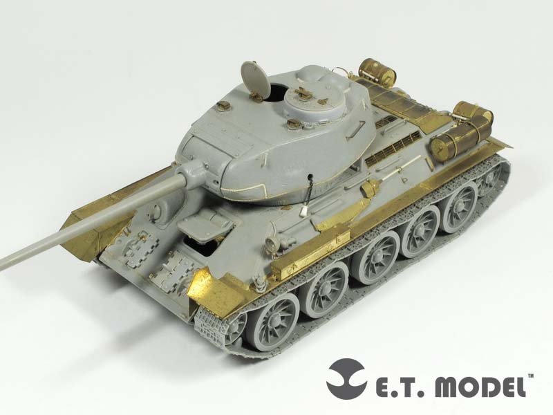 ET Model E35-147 WWII Soviet Fenders for T-34/76 T-34/85 (For DRAGON Kit) (1/35) – image 2