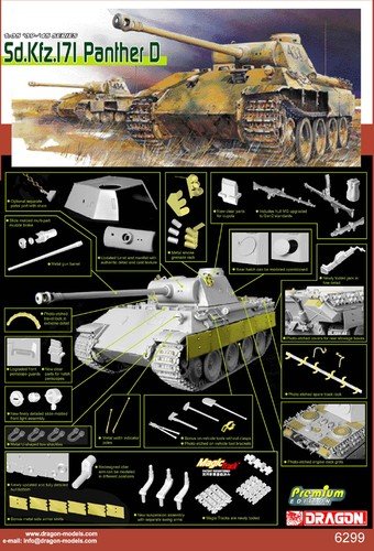 Dragon 6299 German Sd.Kfz 171 Panther Ausf. D (Premium Edition) 1/35