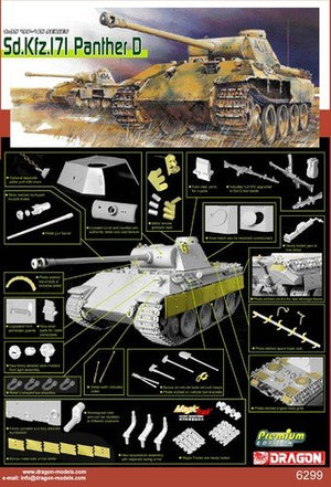 Dragon 6299 German Sd.Kfz 171 Panther Ausf. D (Premium Edition) 1/35
