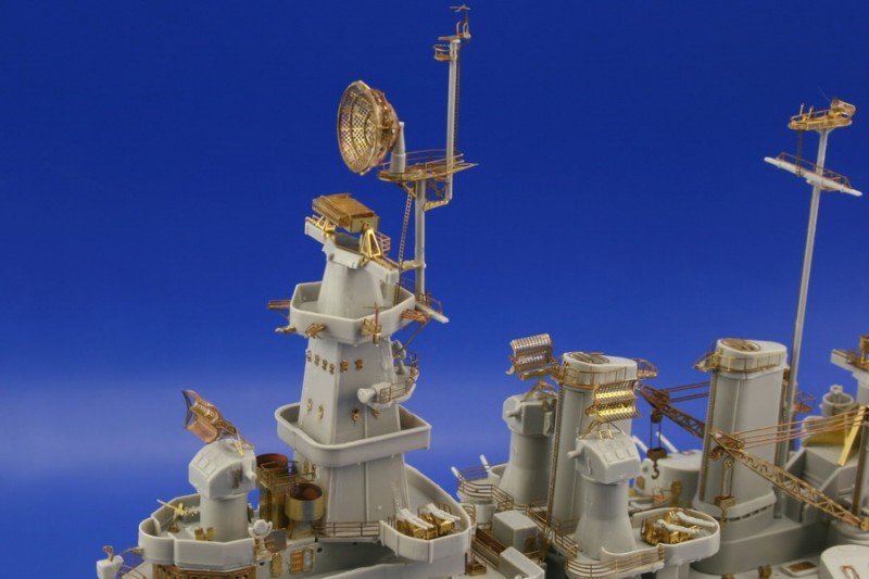 Eduard 53018 USS BB-55 North Carolina 1/350 Trumpeter – zdjęcie 12
