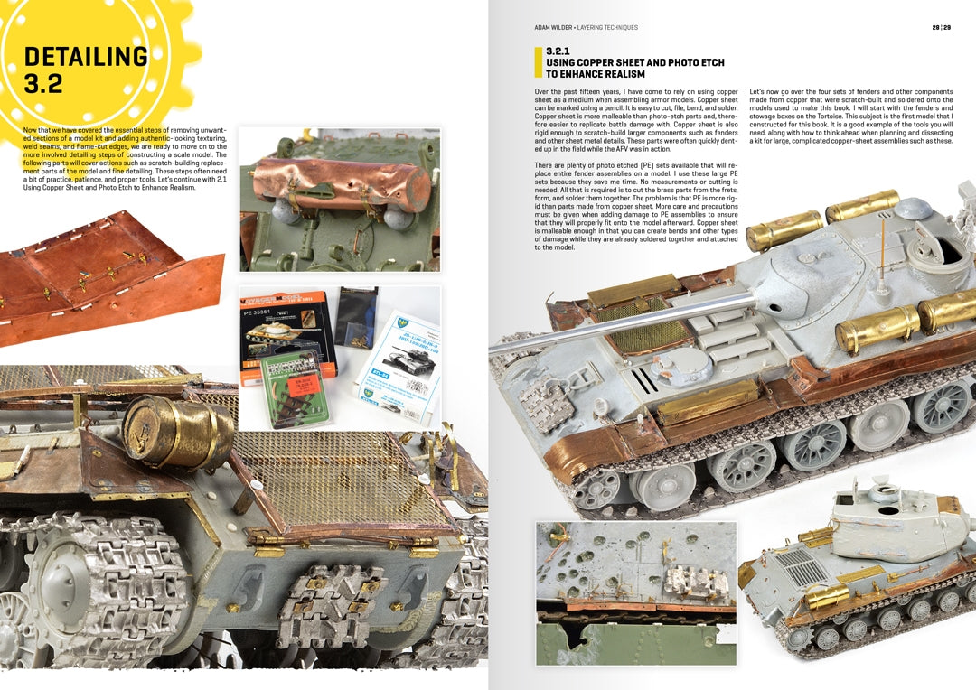 AK Interactive AK130009 ADAM WILDER – MODELING THEORETICAL SOVIET SUBJECTS OF THE GREAT PATRIOTIC WAR – LAYERING TECHNIQUES (English) – image 3