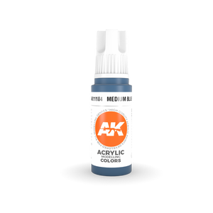 AK Interactive AK11184 MEDIUM BLUE – STANDARD 17ml – zdjęcie 2