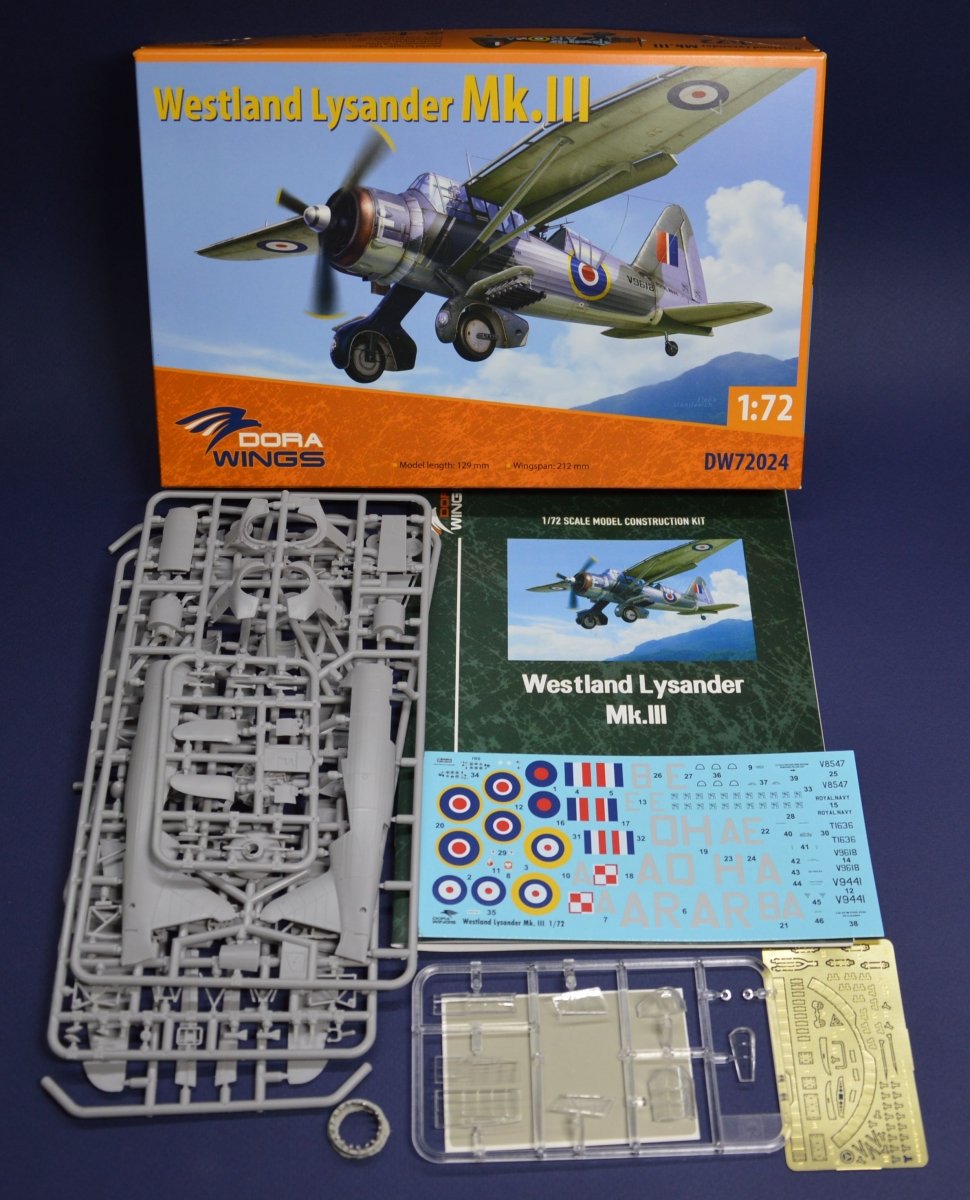 Dora Wings 72024 Westland Lysander Mk.III 1/72 – zdjęcie 2