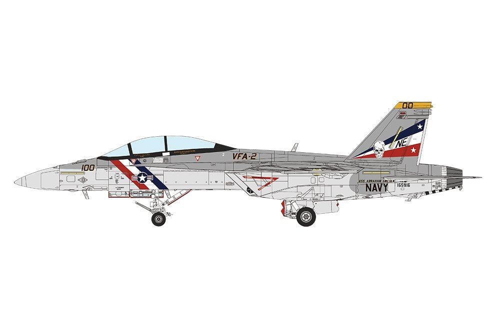Meng LS-016 BOEING F/A-18F SUPER HORNET BOUNTY HUNTERS 1/48 – zdjęcie 12