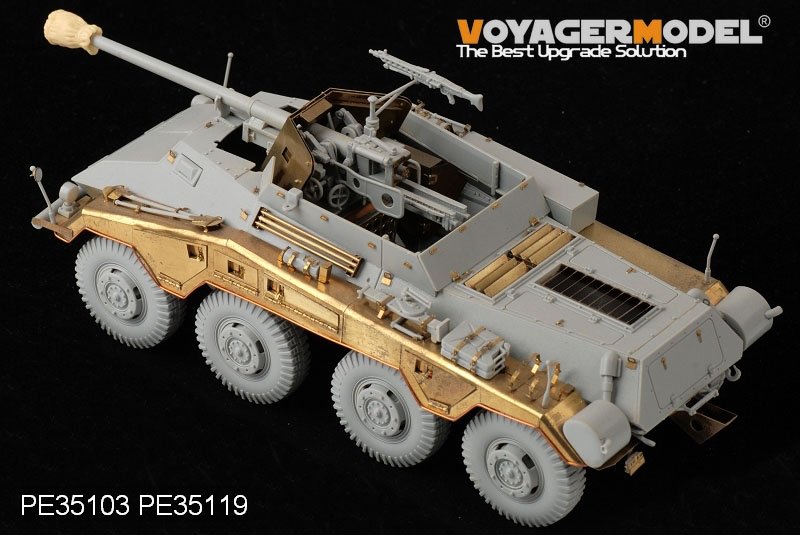 Voyager Model PE35119 Storage Box for Sd.Kfz 234 8 Road Early Version (For DRAGON Sd.Kfz.234 Series) 1/35 – Bild 3