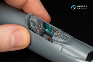 Quinta Studio QD+48578 MiG-21MF Fishbed-J (Gorkiy plant) 3D-Printed &amp;amp; colored Interior on decal paper (Eduard) (with 3D-printed resin parts) 1/48 – image 14