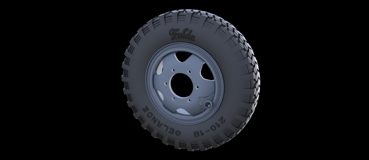 Panzer Art RE35-275 Sd.Kfz 232 road wheels (early pattern) 1/35 – image 3