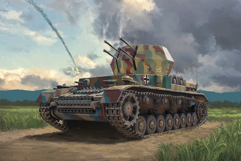 Italeri 7074 FLAKPANZER IV WIRBELWIND 1/72 – immagine 2
