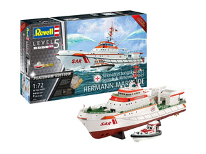 Revell 05198 Search &amp;amp; Rescue Vessel HERMANN MARWEDE Platinum Edition 1/72