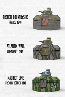 RT-Diorama 35648 French Bunker with FT17 turret 1/35 – zdjęcie 2