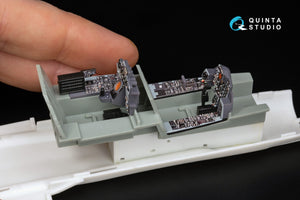 Quinta Studio QD+48490 F-4S Phantom II 3D-Printed &amp;amp; colored Interior on decal paper (Academy) (with 3D-printed resin parts) 1/48 – image 12