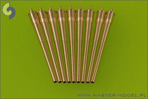 Master SM-700-036 USN 16in/45 (40,6 cm) Mark 6 barrels (9 pcs) - North Carolina and South Dakota battleship classes