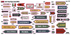 MiniArt 35611 ROAD SIGNS WWII ITALY 1/35 – zdjęcie 2