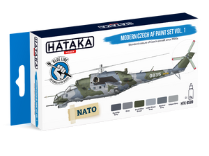 Hataka Hobby HTK-BS89 Modern Czech AF paint set vol. 1 (6x17ml) – zdjęcie 2