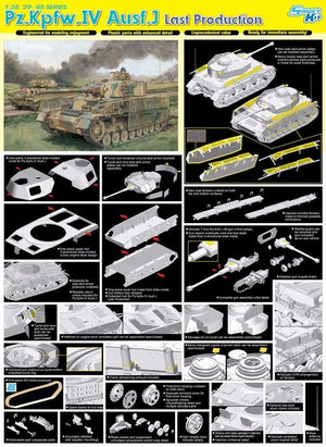 Dragon 6575 Pz.Kpfw.IV Ausf.J Last Production 1/35 – zdjęcie 2