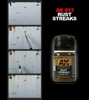 AK Interactive AK013 Rust Streaks 35ml – zdjęcie 2