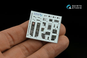 Quinta Studio QD48305 AV-8B Early 3D-Printed &amp;amp; coloured Interior on decal paper (Hasegawa) 1/48 – zdjęcie 4