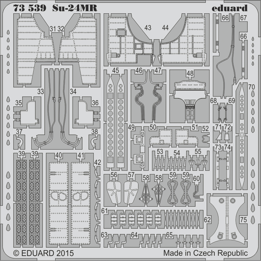 Eduard 73539 Su-24MR 1/72 TRUMPETER – zdjęcie 2
