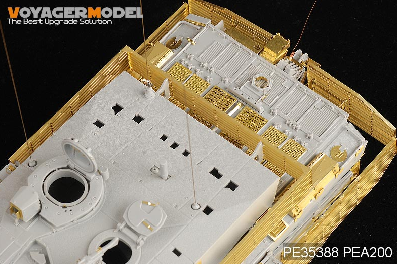 Voyager Model PEA200 Modern British Challenger 2 MBT slat amour (For TRUMPETER 001522) 1/35 – zdjęcie 6