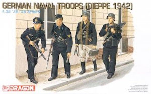Dragon 6087 German Nav.Troops(Dieppe 1942) 1/35
