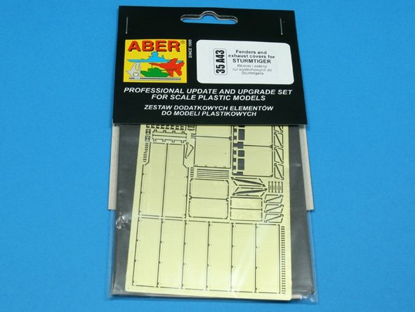 Aber 35A043 Fenders for Sturmtiger (1/35) – image 3