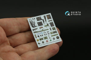 Quinta Studio QDS-48378 Bristol Blenheim Mk.I 3D-Printed &amp;amp; coloured Interior on decal paper (Airfix) (Small version) 1/48 – zdjęcie 10
