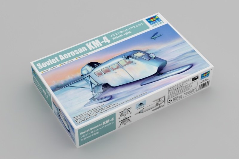 Trumpeter 02356 Soviet Aerosan KM-4 1/35 – zdjęcie 2