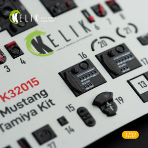 KELIK K32015 P-51D MUSTANG - INTERIOR 3D DECAL FOR TAMIYA KIT 1/32 – image 7
