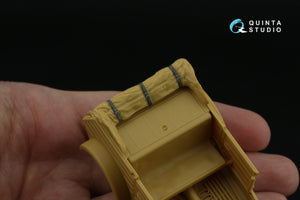 Quinta Studio QD+35143 Kubelwagen Type 82 3D-Printed &amp;amp; coloured Interior on decal paper (Hero) (with 3D-printed resin parts)1/35 – zdjęcie 9