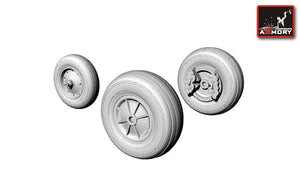 Armory Models AW48301 T-28 Trojan wheels 1/48 – zdjęcie 3