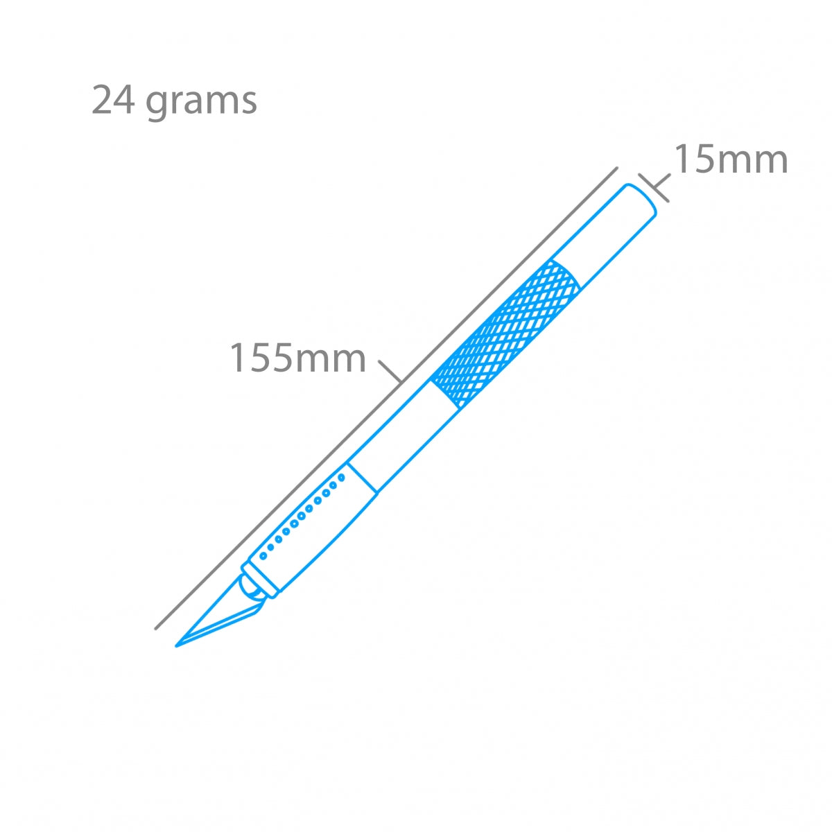 Modelcraft PKN4301 Soft Grip Craft Knife #1 – Bild 2